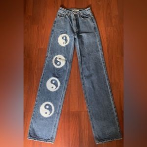PacSun high rise mom jeans ☯️ Like new